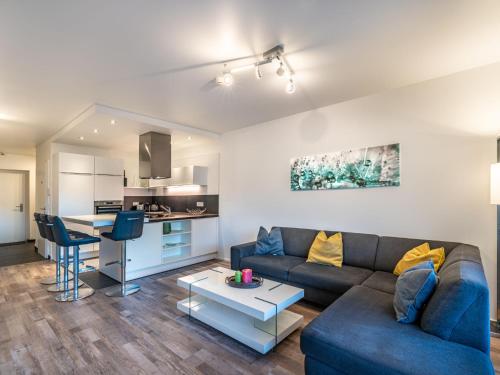 Kuchyň nebo kuchyňský kout v ubytování Apartment Berg- und Seeblick alpe maritima -Top 10 by Interhome