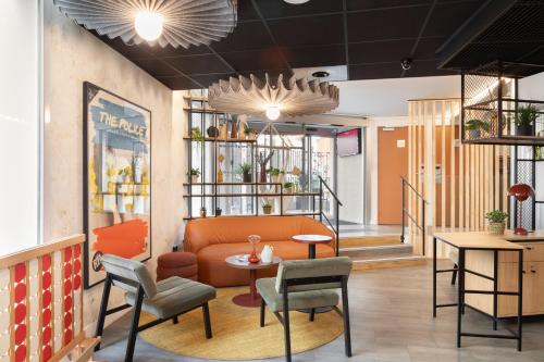 Zona de estar de ibis Paris Nation Davout