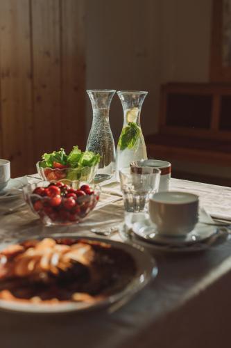 Jídlo v bed and breakfast nebo okolí