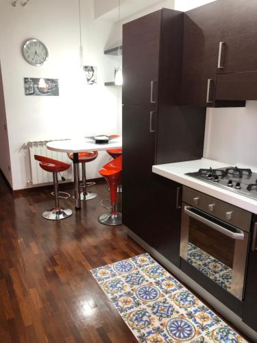 Una cocina o zona de cocina en Casa Vacanze il Paradiso