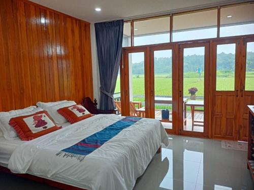 Üldine mäevaade või majutusasutusest Nan View Farmer Resort pildistatud vaade