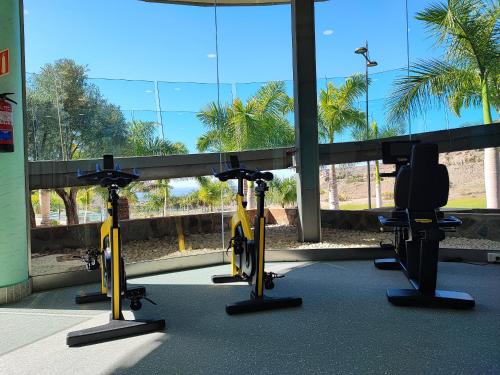Fitness centrum a/nebo fitness zařízení v ubytování Anfi del Mar Tauro Golf 2 Emerald Club