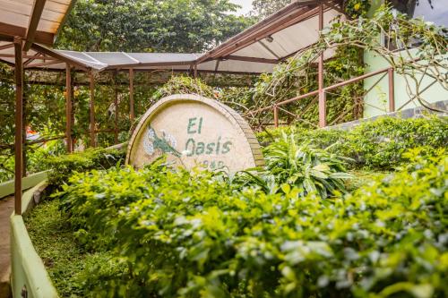 Zahrada ubytování El Oasis Hotel y Restaurante