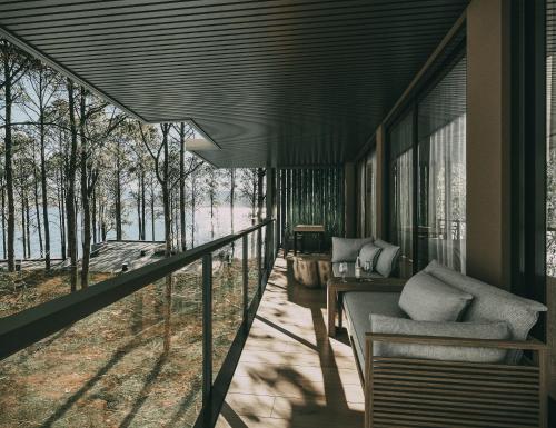 Χώρος καθιστικού στο Get Hotel Molvento, AKEN SOUL Collection
