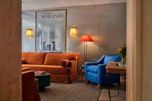 Χώρος καθιστικού στο Hôtel de La Boétie