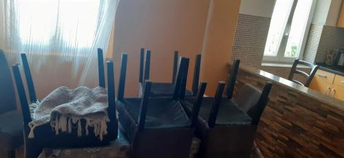Coin salon dans l'établissement Apartments Djedovic 2