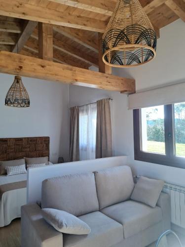Χώρος καθιστικού στο Terradeva Apartamentos