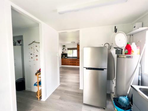 Η κουζίνα ή μικρή κουζίνα στο Bella Luna Beach Front - 3 bed