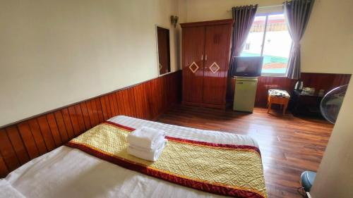 Katil atau katil-katil dalam bilik di ANH ĐÀO HOTEL