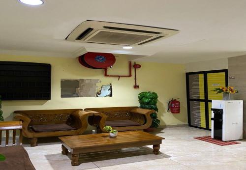 Μια τηλεόραση ή/και κέντρο ψυχαγωγίας στο Sun Inns Hotel Sentral, Brickfields