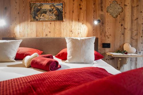 Ένα ή περισσότερα κρεβάτια σε δωμάτιο στο FARM CHALET JUSCIARA