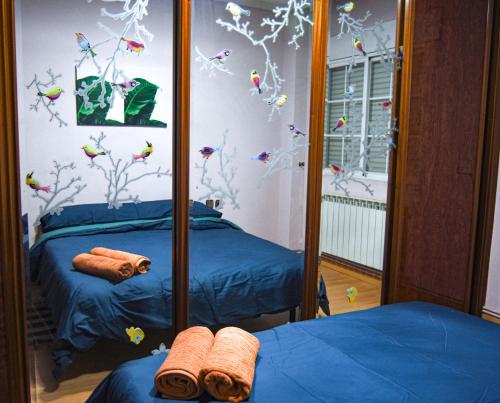 Ліжко або ліжка в номері Apartamento Abrante
