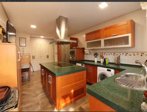 Η κουζίνα ή μικρή κουζίνα στο Villa Sagrario