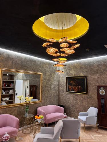 Posezení v ubytování Hotel Caravita