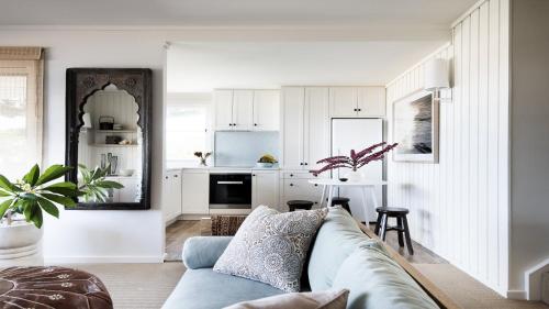 Dapur atau dapur kecil di Beachfront at Avoca North
