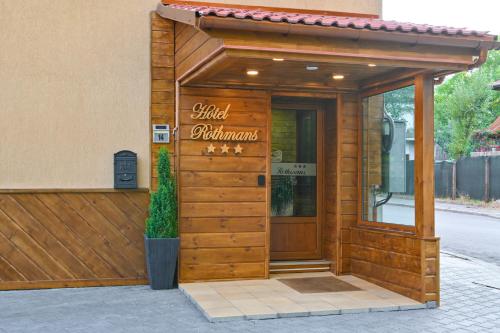 Exteriér nebo vchod ubytování Hotel Rothmans-Breakfast - Free parking - Lobby