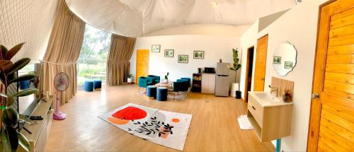 Posezení v ubytování Glamping hill khaoyai