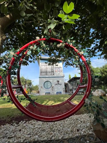 Jardín al aire libre en BanMoomJan Pool villa Khao Yai KP