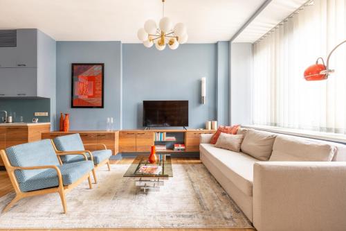 Bauhaus Luxury 2-Bedroom in The Absolute Center 1051 Budapest, 12 József Attila utca kép - 3