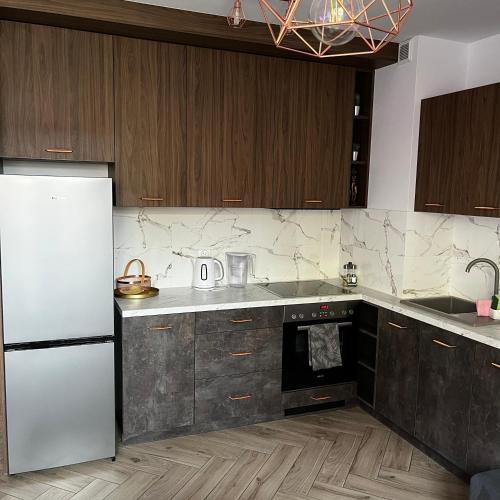 Dapur atau dapur kecil di Złotów-ka