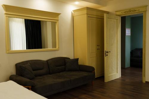 Posezení v ubytování Wald Hotel Lagodekhi Rooms