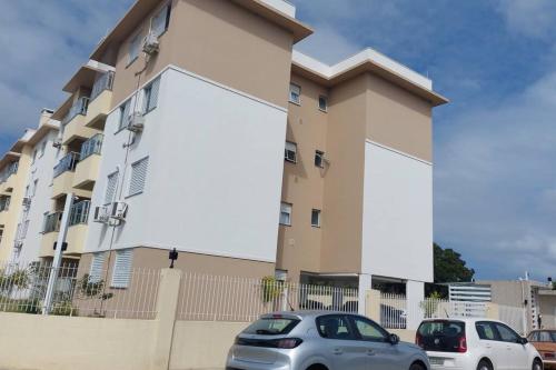 El edificio en el que está el departamento