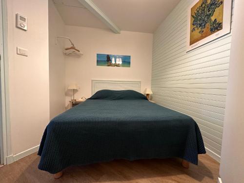 Ένα ή περισσότερα κρεβάτια σε δωμάτιο στο Appartement Bordères-Louron 1 à 3 personnes 3 étoiles, proche Loudenvielle