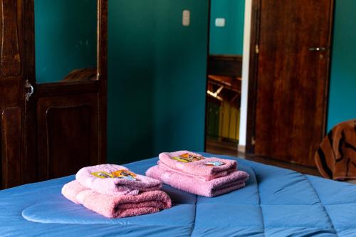 Кровать или кровати в номере Casa Yaoyín