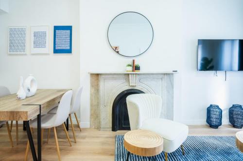 Dining area sa apartment