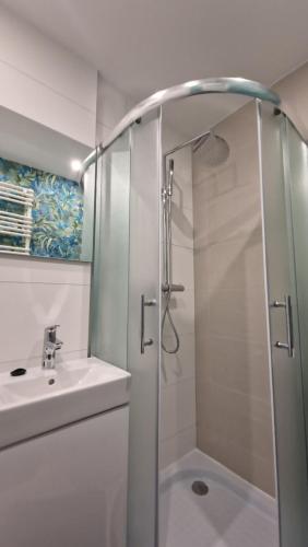 Kúpeľňa v ubytovaní Apartament Poselska