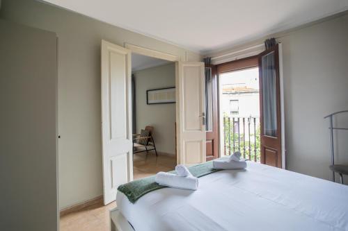 Posteľ alebo postele v izbe v ubytovaní 42man1018 Centrally located flat in Sant Antoni