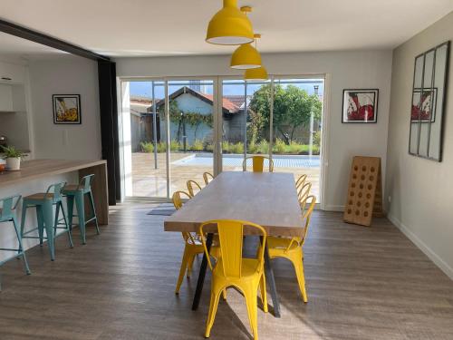 Χώρος καθιστικού στο Chai Nous - votre villa au cœur des Landes - classée 4 étoiles