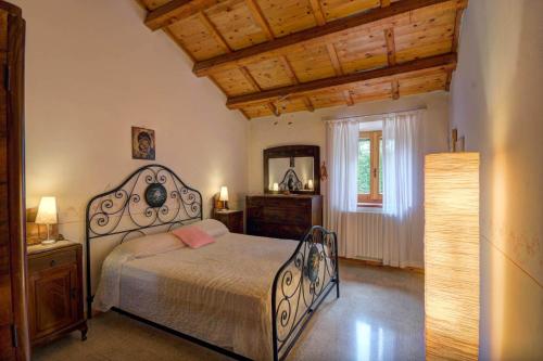Voodi või voodid majutusasutuse Il Casale Di Montefreddo toas
