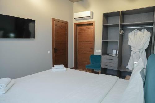 Gastello hotelにあるベッド