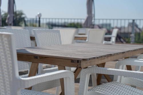 Gastello hotelにあるバルコニーまたはテラス