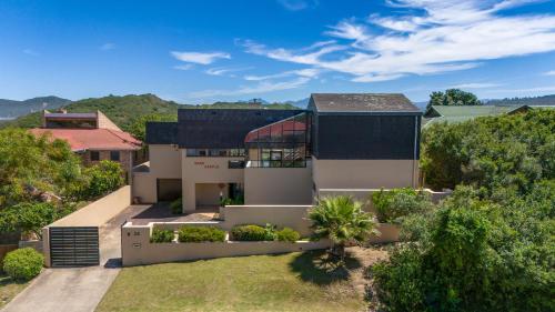 an aerial view of a house at Sand Castle in Sedgefield
