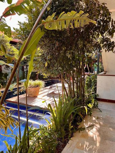Kolam renang di atau dekat dengan Hotel Vila Nova do Príncipe