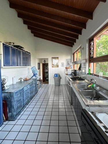 Dapur atau dapur kecil di Hacienda San Pedro Claver Subachoque