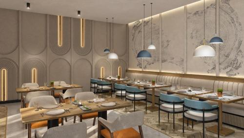 Restaurace v ubytování The First Collection Dubai Waterfront