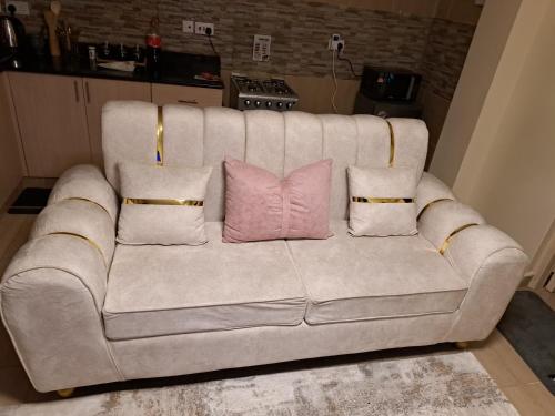 Ruang duduk di Winlee Suites