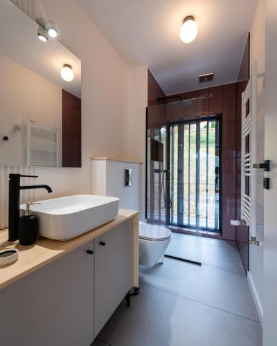 Η κουζίνα ή μικρή κουζίνα στο GEIST holiday home