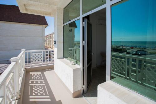Balkon lub taras w obiekcie Domus Hotel