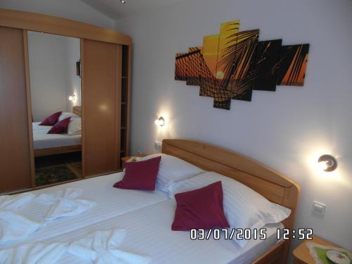 Katil atau katil-katil dalam bilik di Apartments Bošković