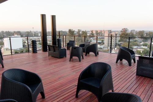 Μπαλκόνι ή βεράντα στο Apart Hotel Jorge I