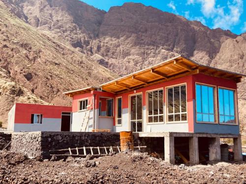 Nespecifikovaný výhled na hory nebo výhled na hory při pohledu z bed and breakfast