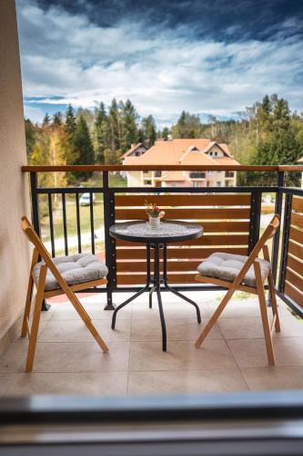 Balkón nebo terasa v ubytování Apartman Georgijev
