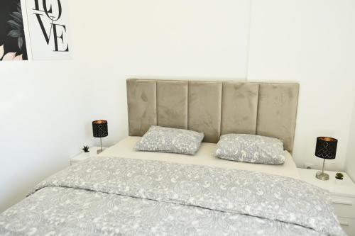Postel nebo postele na pokoji v ubytování pappy home