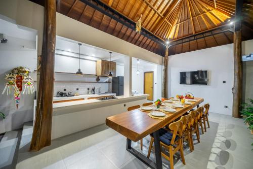 Dapur atau dapur kecil di The Cokelat Amed