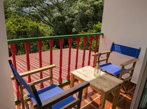 Balkón nebo terasa v ubytování Ecohotel Monteverde