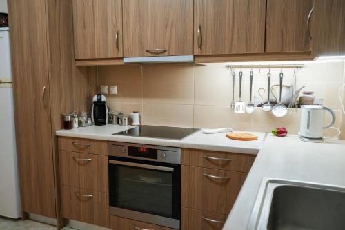 Una cocina o zona de cocina en Villa Mykines